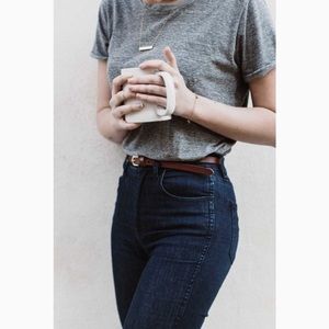 Rare high waisted Madewell skinny jeans